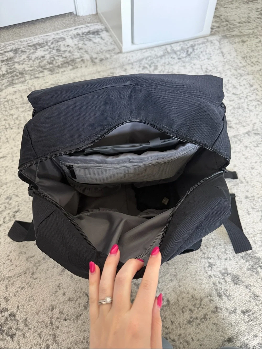 BEIS The Ultimate Diaper Backpack Black